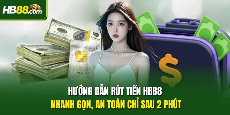 Hướng Dẫn Rút Tiền HB88 Nhanh Gọn, An Toàn Chỉ Sau 2 Phút