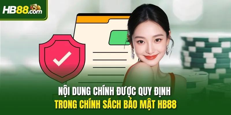 Nội dung chính được quy định trong chính sách bảo mật HB88