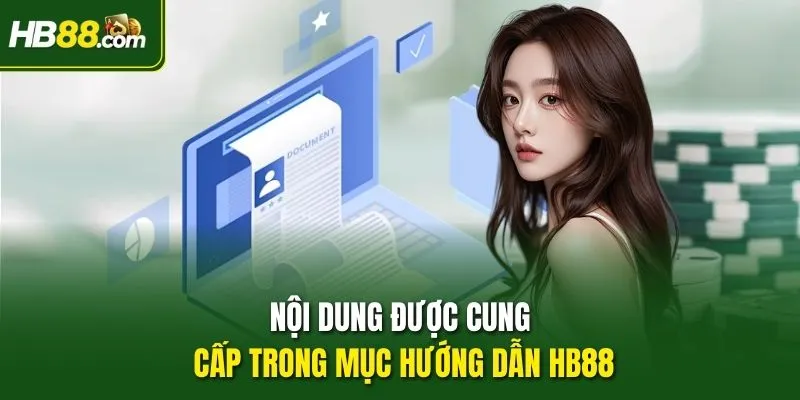 Nội dung được cung cấp trong mục Hướng dẫn HB88